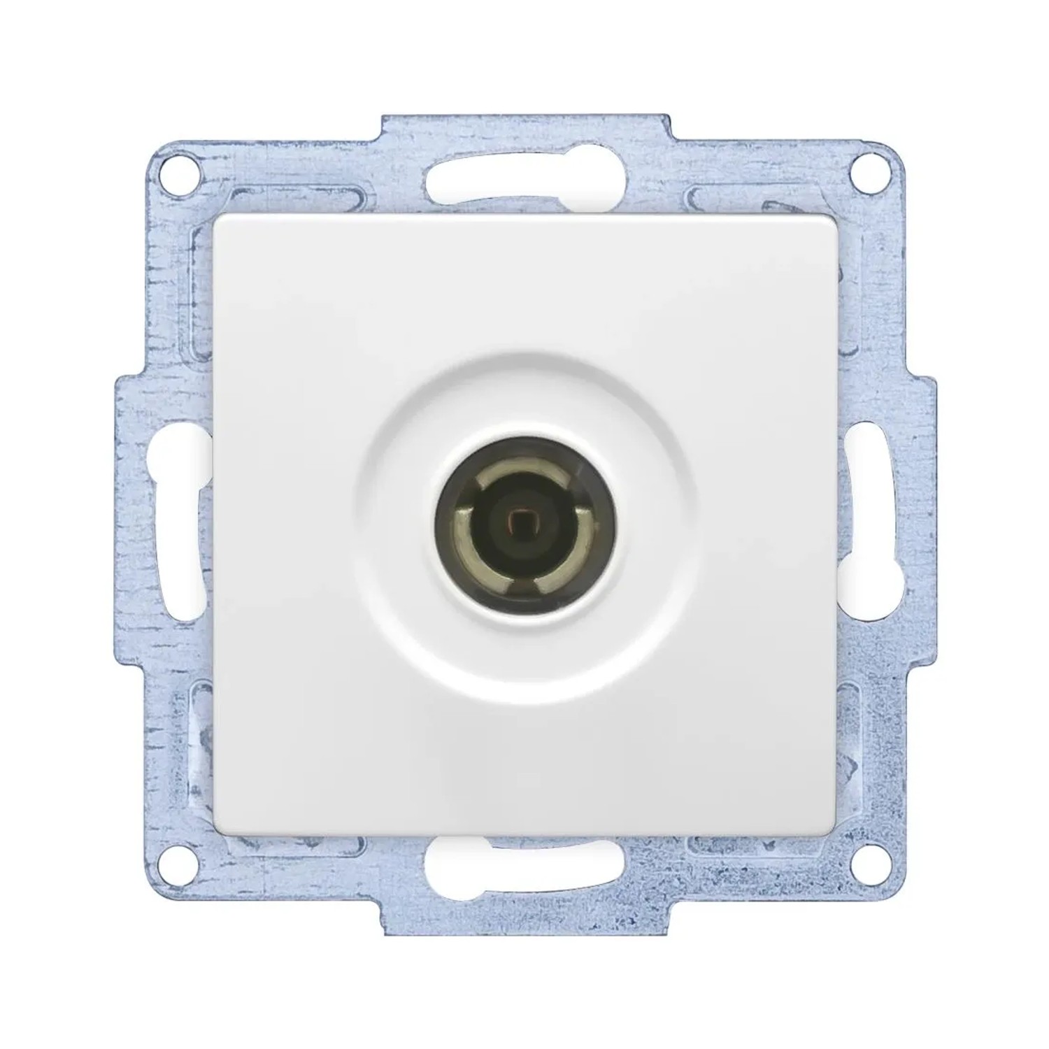 Günsan VISAGE MODERNA Modul TV Antennendose Steckdose Weiß