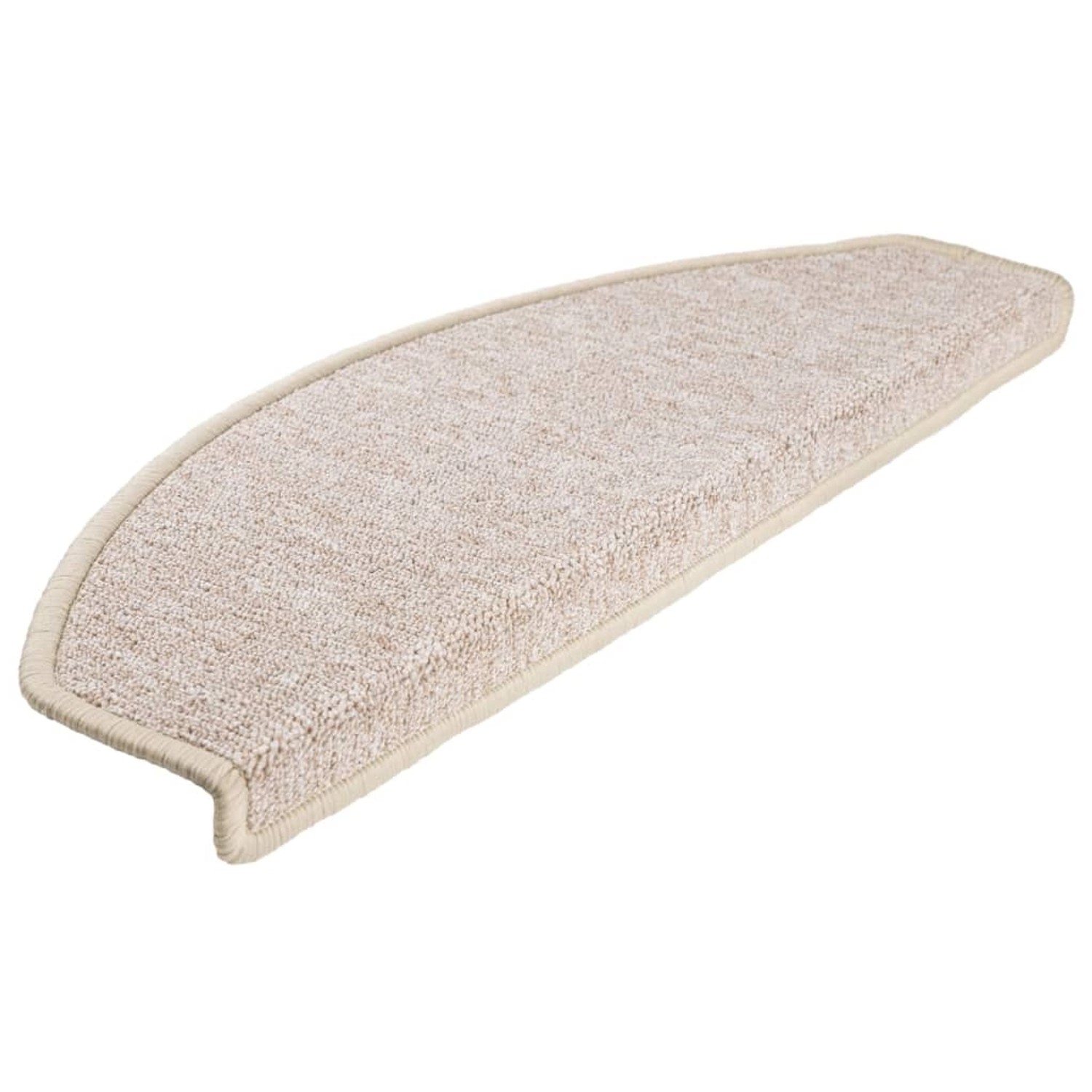 vidaXL Stufenmatten 10 Stk 65x24x4 cm Taupe Halbrund Groß 149763 günstig online kaufen