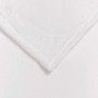 vidaXL Überwurfdecke Weiß 130 x 150 cm Fleece 42016781_5