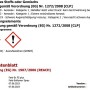 Sicherheitsdatenblatt für Farb-Ex FS plus Farb-Entferner Spray mit Gefahrenpiktogrammen.