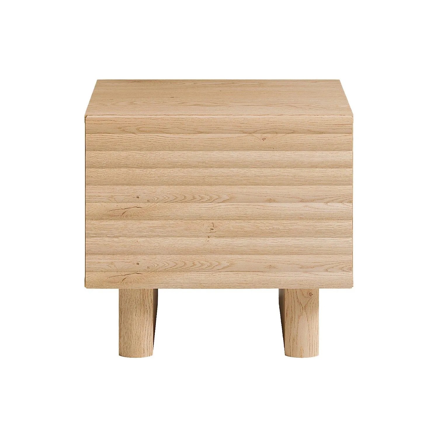 Vente-unique Nachttisch Ludima Naturfarben Hell 50 cm