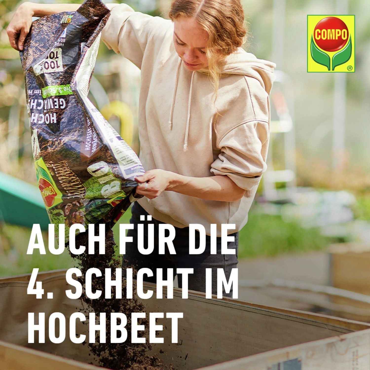 Compo Hochbeetmulch Bio Torffrei 50 l kaufen bei OBI