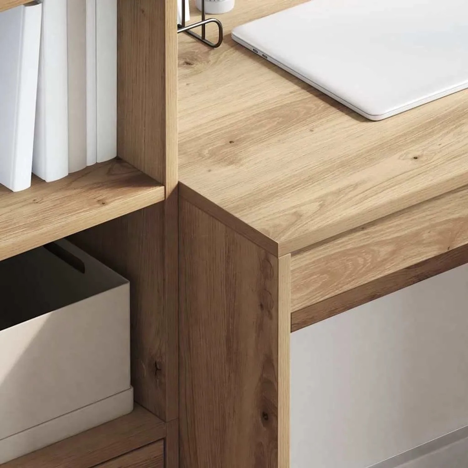 vidaXL Schreibtisch Artisan-Eiche 90 x 50 x 76 cm Holzwerkstoff 869441_4