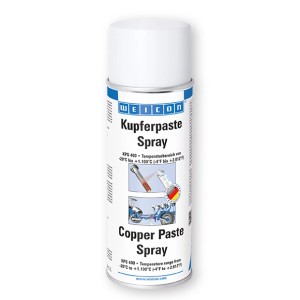 WEICON Kupferpaste-Spray 400ml: Schutz, Trennung und Schmierung bei hohen Temperaturen.