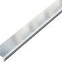 Alberts Winkelprofil, ungleichschenklig, Aluminium, 10x20x1000 mm, verchromt.