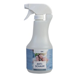 Planet Spa Anti-Schaum 500ml für Whirlpool, verhindert Schaumbildung.