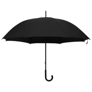 vidaXL Regenschirm Schwarz 130 cm 149137