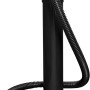 Schwarze Handpumpe für LAY-Z-SPA Helsinki AirJet Whirlpool, zum Aufpumpen von Pools und Luftmatratzen.