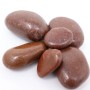 Aquagart 20kg Polierter Kiesel Flusskiesel Kieselsteine Gartenkies Zierkies Rot_3
