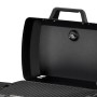 Offener Enders Elektrogrill eUrban 2 mit Gussrost und Seitenablage.