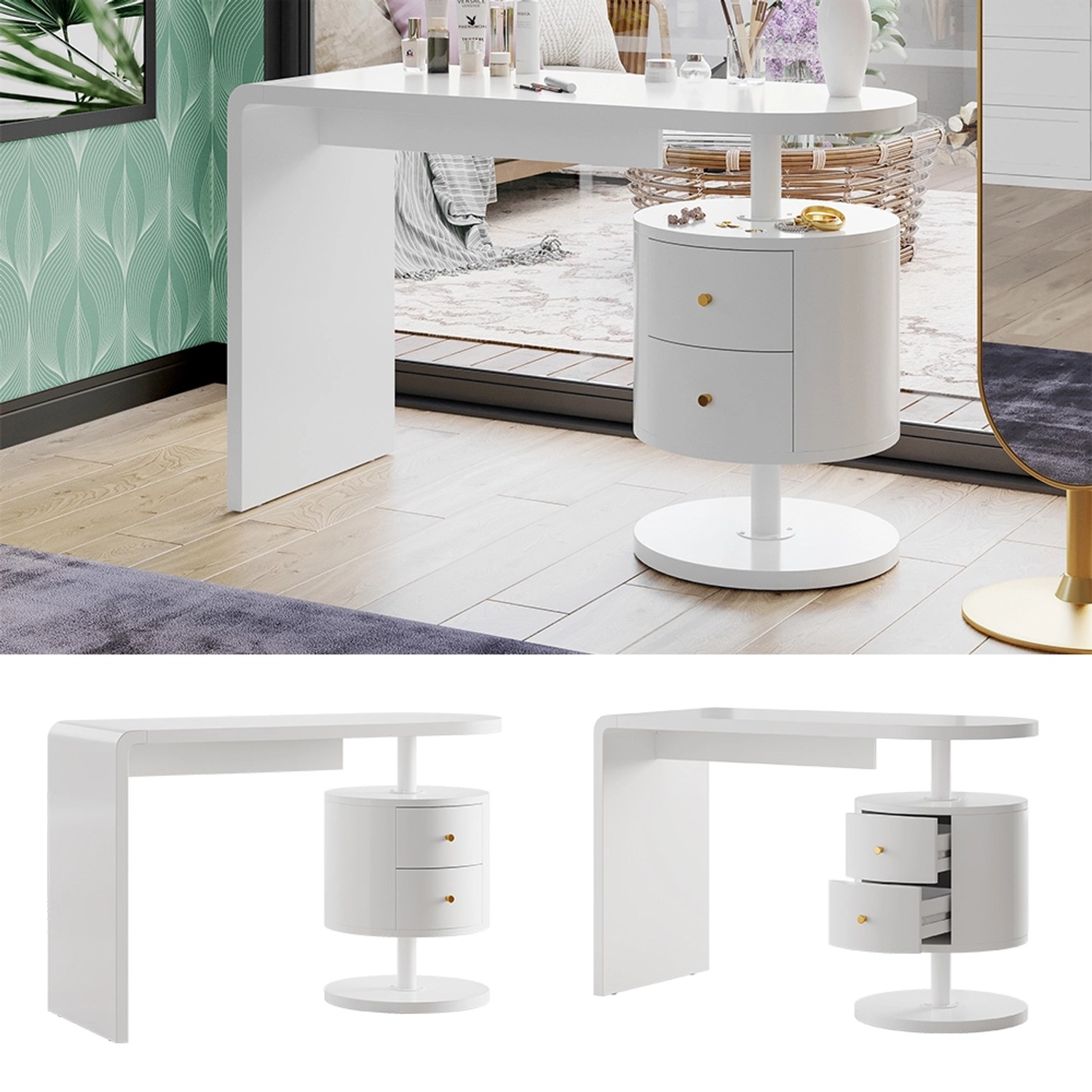 Eckvorhang-Schiene 120cm - Wandmontage Für Umkleidekabine & Boutique