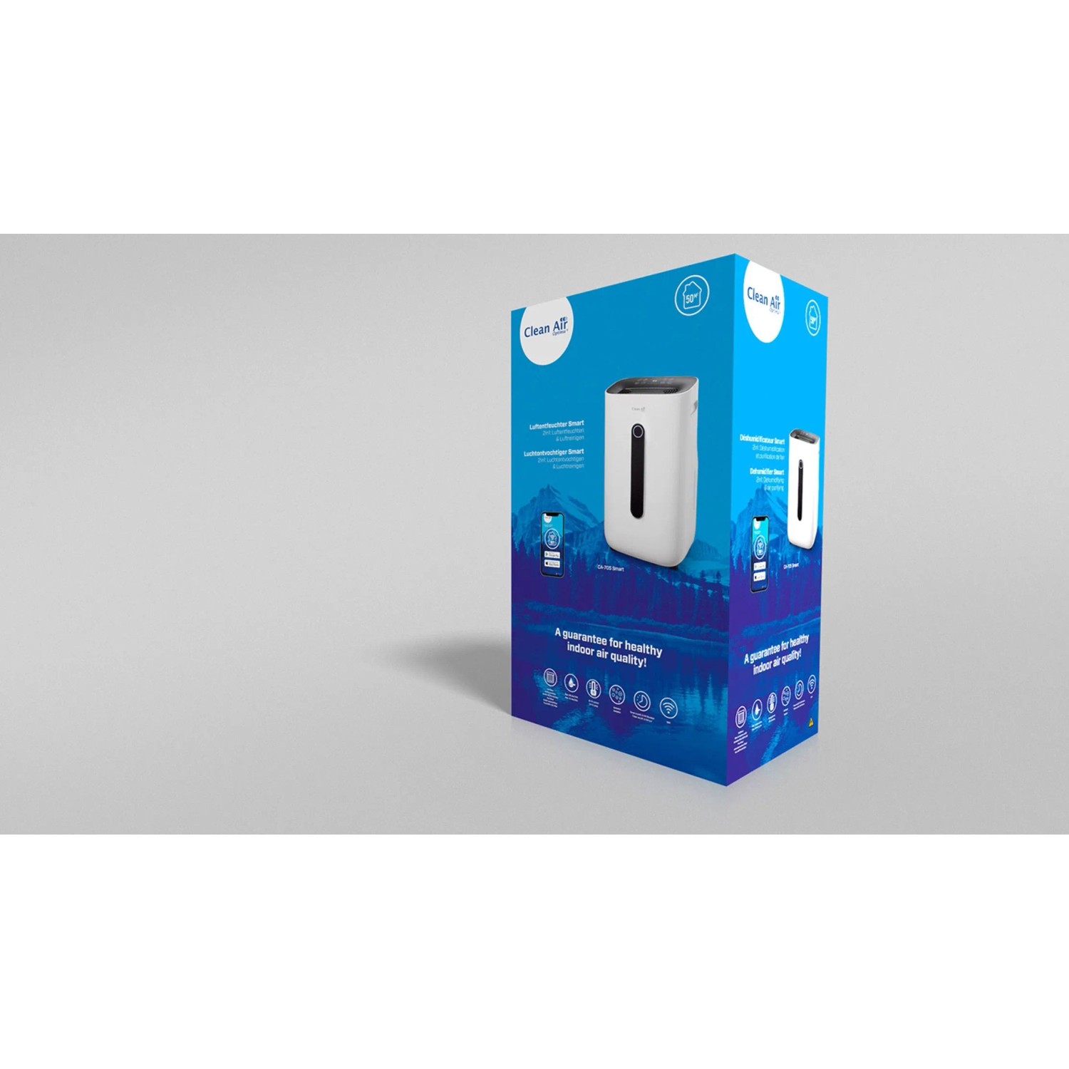 Clean Air Optima Luftentfeuchter und Luftreiniger CA705 SMART Geeignet bis 50m²/125m³_9