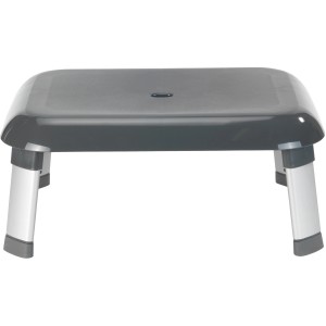 Wenko Badschemel Secura Premium in Anthrazit mit Aluminiumfüßen für mehr Sicherheit im Bad.