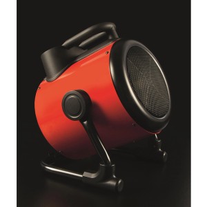 Rote Redheat Gewächshausheizung 3000W mit Thermostat und IP24 Schutz.