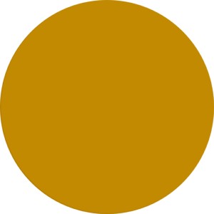 Farbfeld: Alpina Wandfarbe Pure Farben Ockergelb.