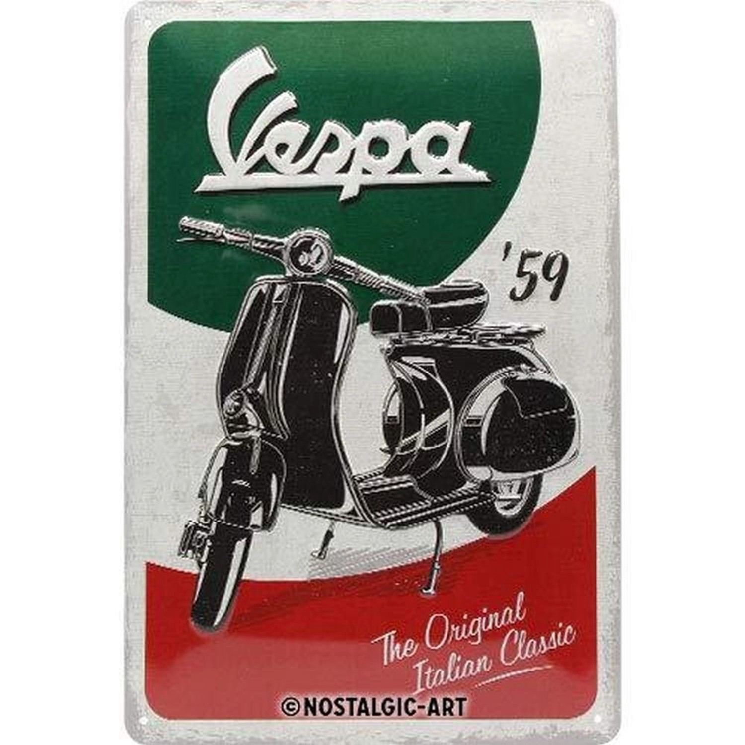 Nostalgic-Art Blechschild 20 x 30cm - Vespa - The Italian Classic günstig online kaufen