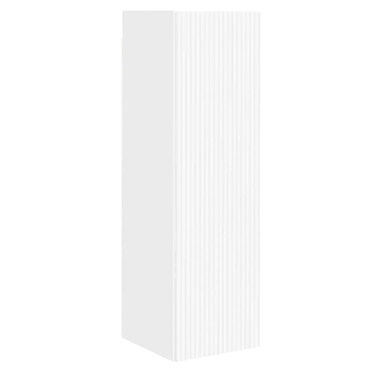 vidaXL TV-Wandschrank Wandmontiert Weiß 30 x 31 x 100 cm Holzwerkstoff 892309