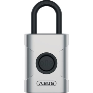 Abus Everox One 61/45: Elektronisches Vorhängeschloss aus Zinkdruckguss mit Bluetooth.