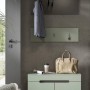 Inn.Furn Garderobenpaneel Set in Salbei und Grau 80 cm Cooper_6