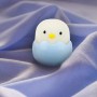 Blaues MegaLight LED-Nachtlicht Baby Eggy mit Akku, Küken-Design.