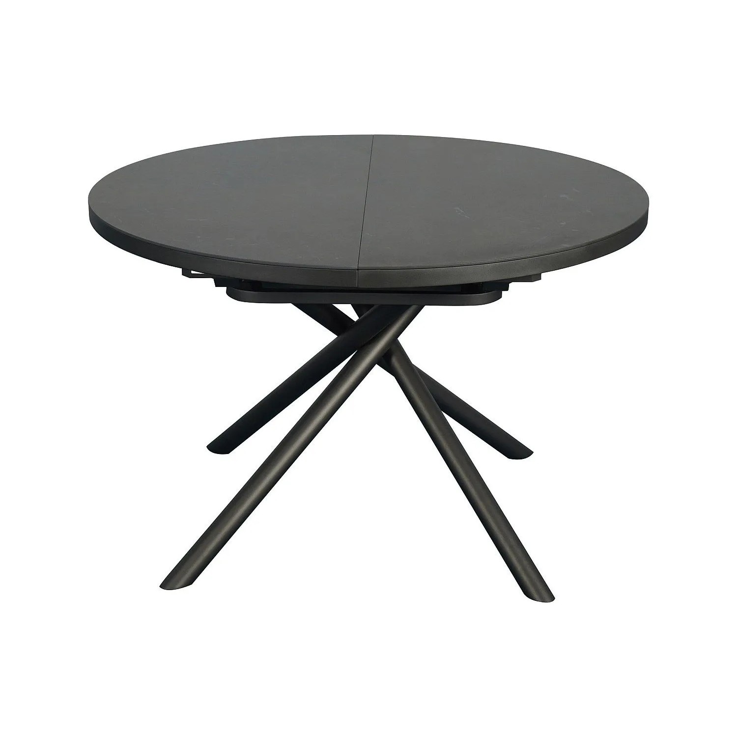 Vente-unique Esstisch Ferola Grau  Braun 160 cm  120 cm