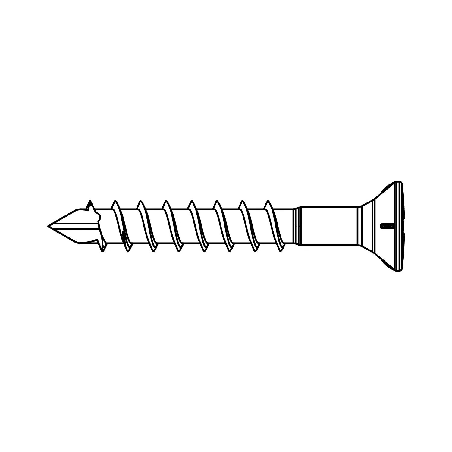 Maco Sonderbohrschraube Power Holz/Pvc 4,5x38mm Tx 20 Silber
