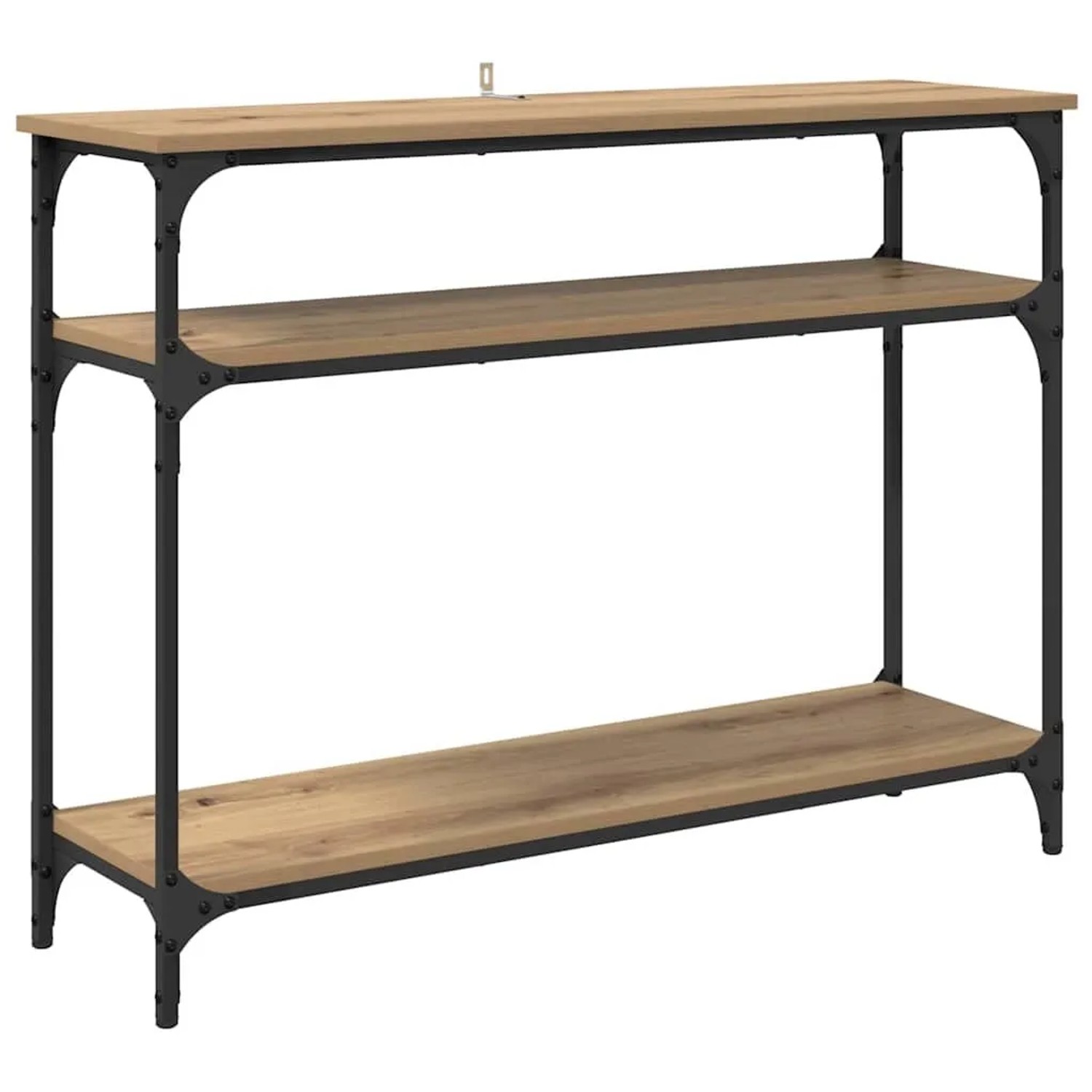 vidaXL Konsolentisch Artisan-Eiche 100 x 29 x 75 cm Holzwerkstoff 882200
