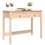 vidaXL Schreibtisch mit Schubladen 100x50x78 cm Massivholz Kiefer 824643_4