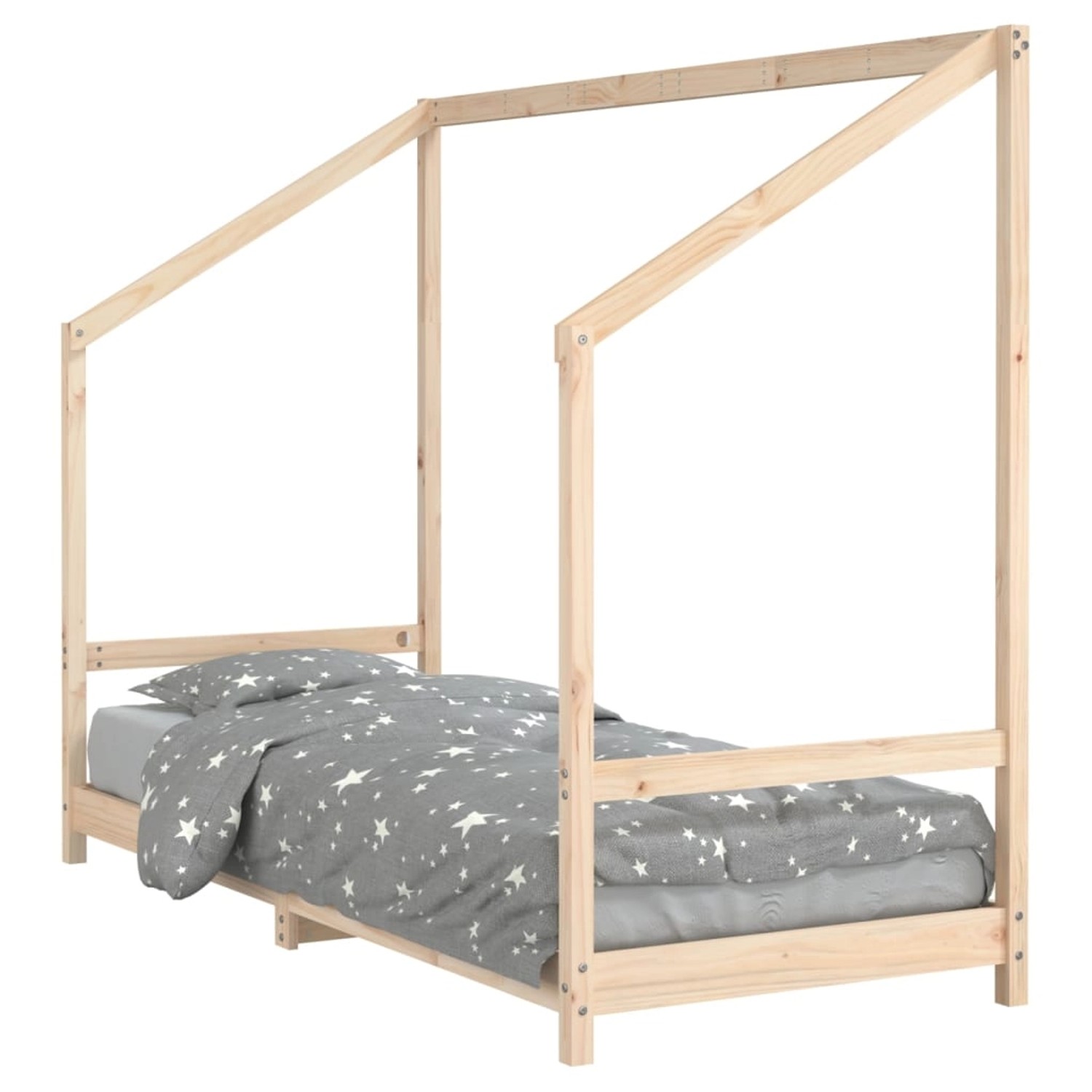 vidaXL Kinderbett 80x200 cm Massivholz Kiefer 835700 günstig online kaufen