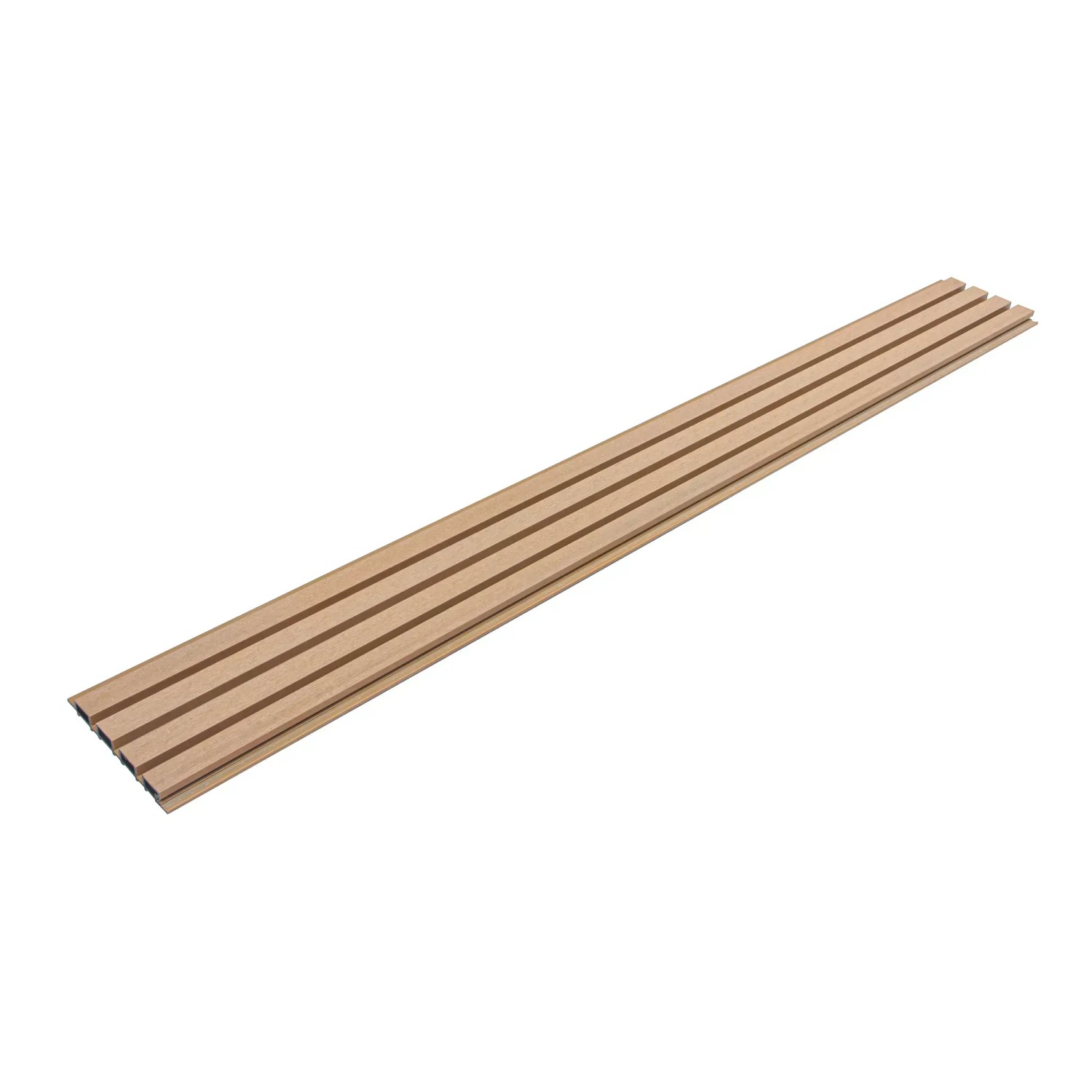 WPC Fassadenverkleidung DUVAR 8 m² Teak