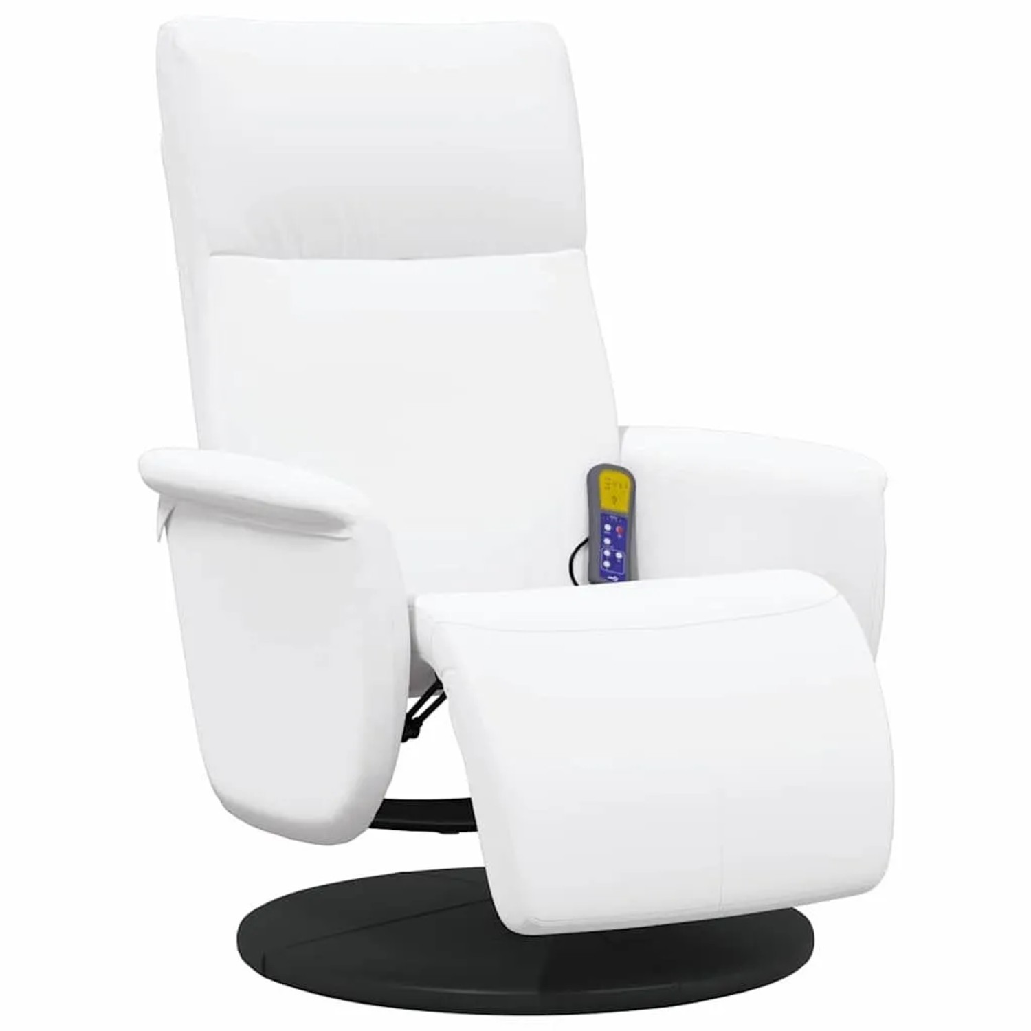 vidaXL Massage Relaxsessel Weiß 71 x 90 x 105 cm Kunstleder 42018598 günstig online kaufen