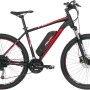 Fischer E-Bike Mountainbike 27,5 EM 1726.1 in Schwarz und Rot. Ideal für anspruchsvolle Touren.