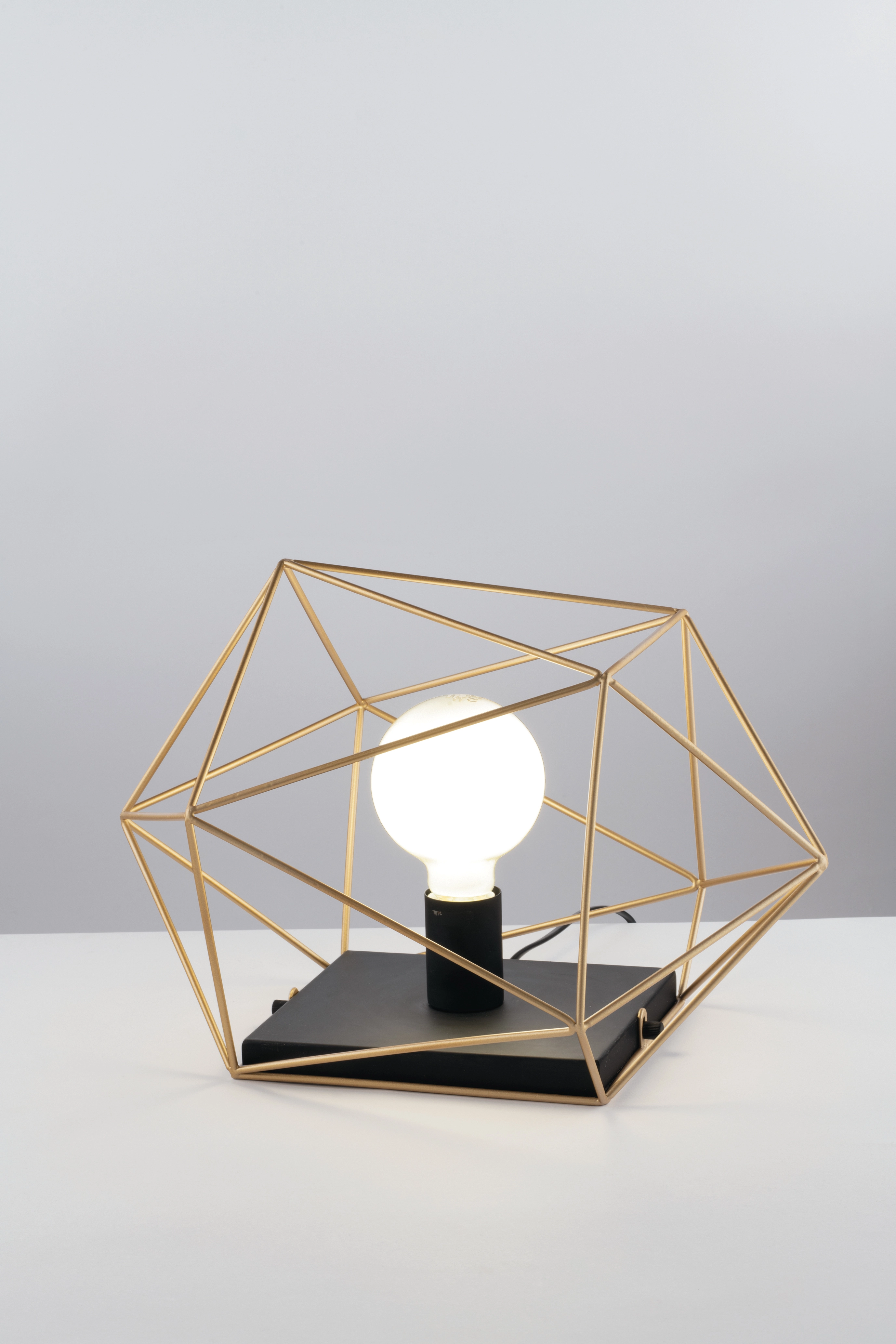 Luce Design Tischleuchte Abraxas 1-flammig Gold 29,5 cm x 40,5 cm kaufen  bei OBI