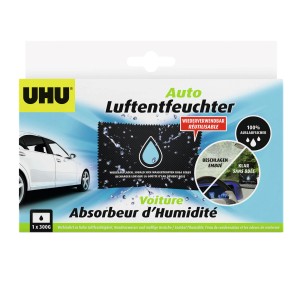 Uhu Auto Luftentfeuchter zur Reduzierung von Feuchtigkeit im Fahrzeug.