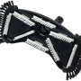 Summer Fun Poolsauger mit Bürsten, schwarz-weiß, für die Poolreinigung.