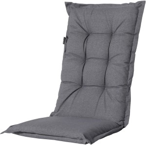 Madison Niederlehner Auflage Oxford Grey, Gartenstuhlauflage 105x50 cm für hohen Sitzkomfort.