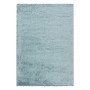 Blauer Ayyildiz Hochflorteppich Fluffy, 140x200 cm. Weicher, einfarbiger Shaggy-Teppich.