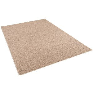 Snapstyle Sisal Teppich in Kies, 80x160 cm, klassisches Design.
