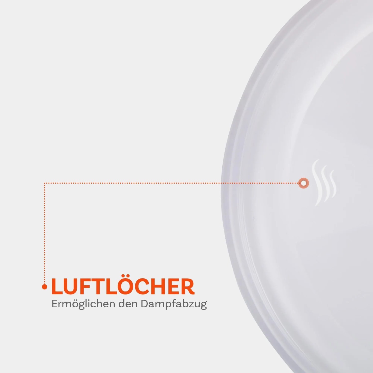 ProHome Mikrowellenabdeckhaube Transparent 26 x 7 cm kaufen bei OBI