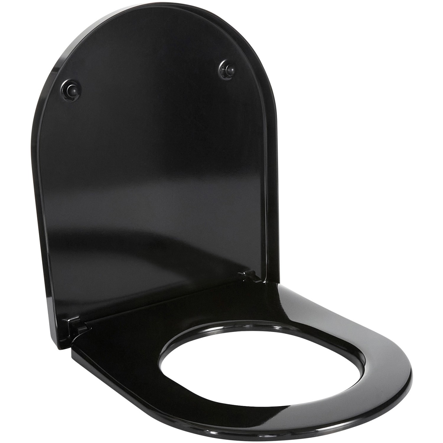 Schöner Wohnen WC-Sitz Antus Wrap Soft Close Schwarz günstig online kaufen