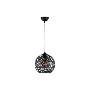 Vente-unique Hängeleuchte Und Kronleuchter Celindra Schwarz 25 cm