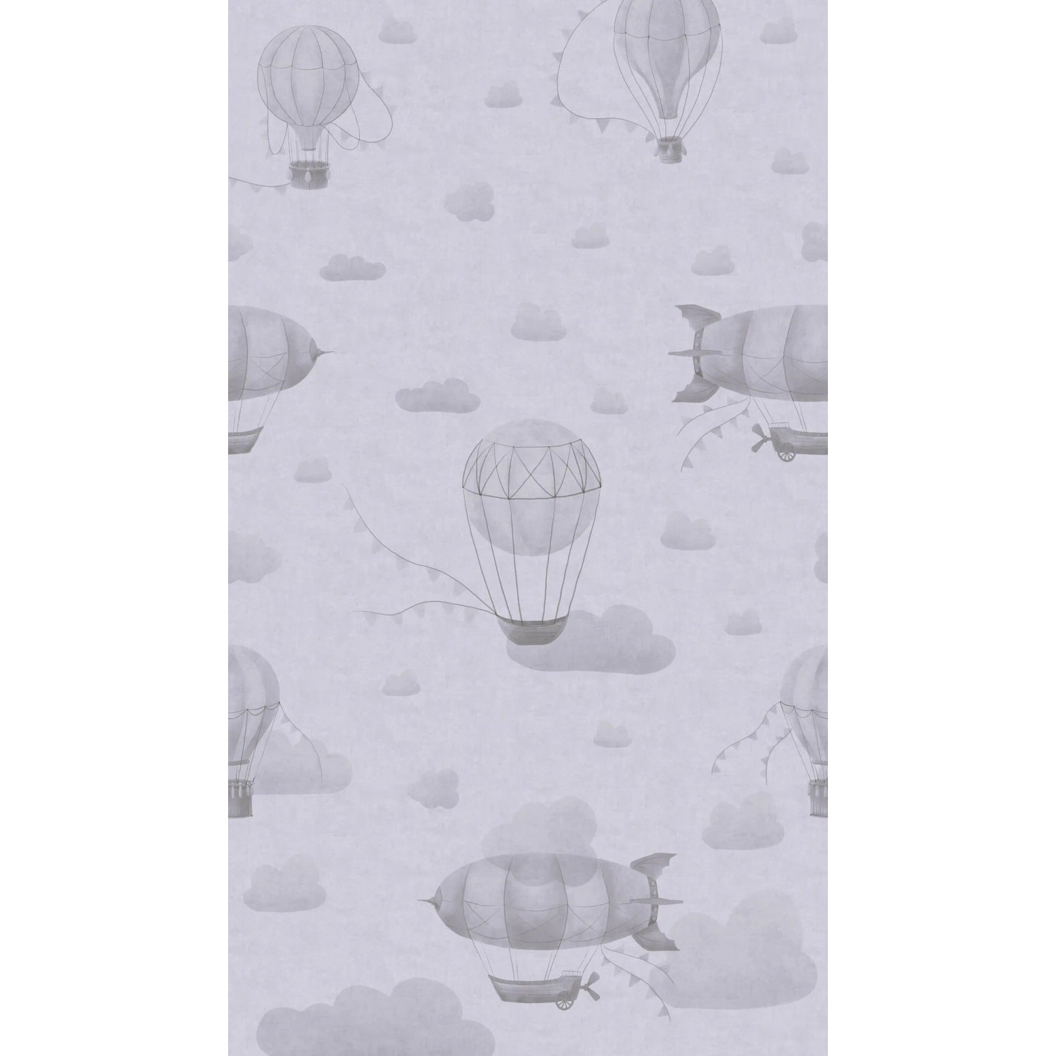 PROFHOME 770612-GU Fototapete Kindertapete Matt Grau Dunkel-Grau 1,59 m x 2,8 m