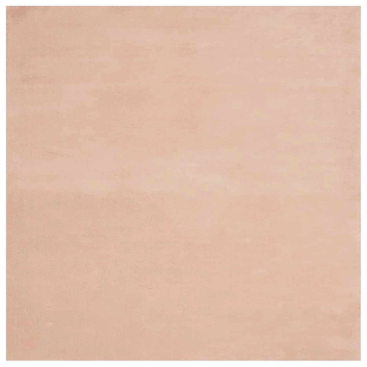 vidaXL Teppich Huarte Kurzflor Weich Und Waschbar Blassrosa 200x200 Cm 1931 günstig online kaufen