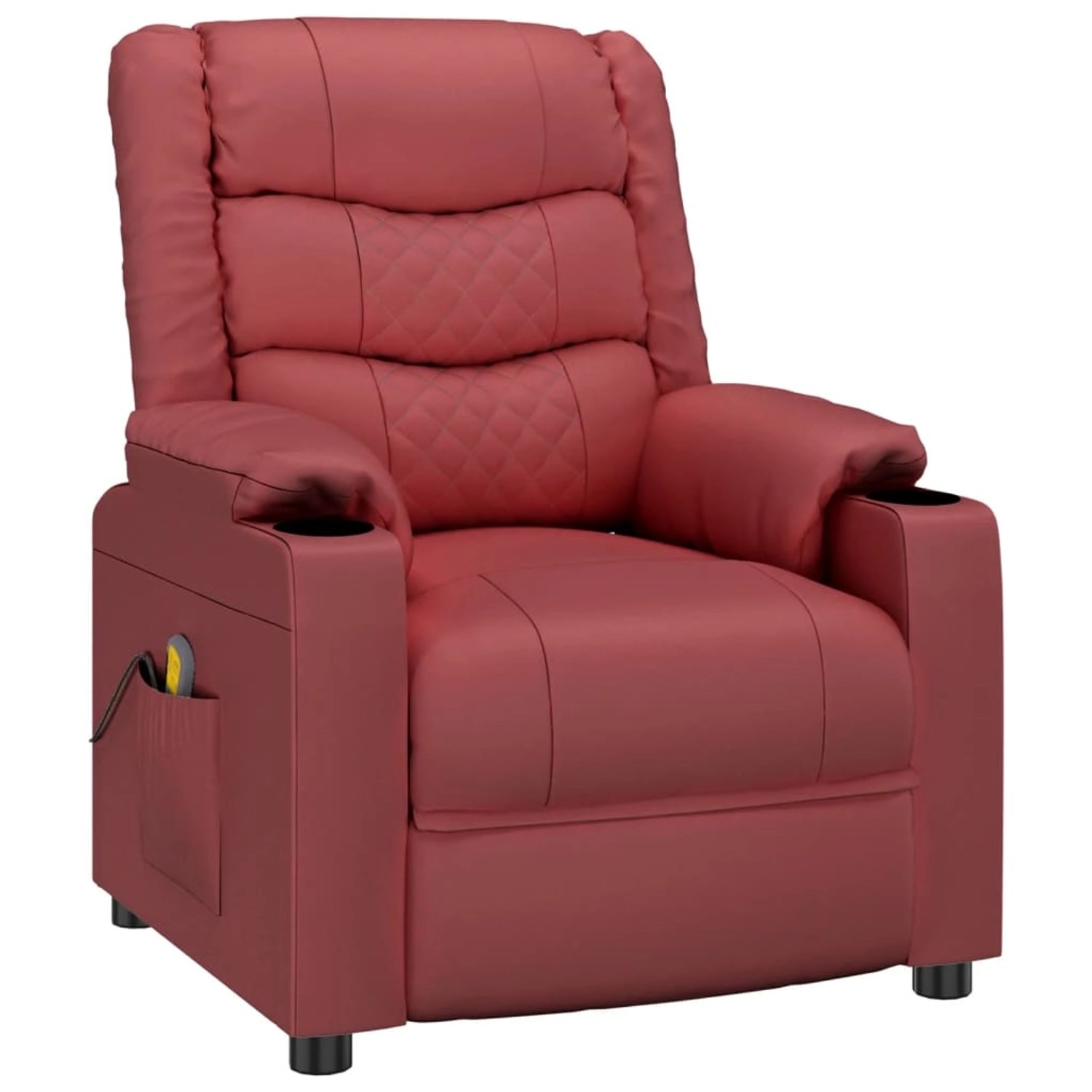 vidaXL Relaxsessel Weinrot Kunstleder 348046 günstig online kaufen