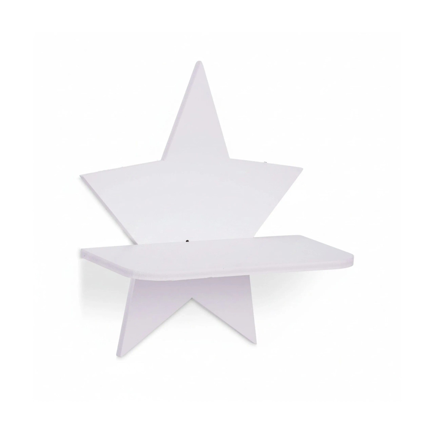 Relaxdays Wandregal Kiefernholz Weiß 27,5 cm x 25 cm x 11,5 cm
