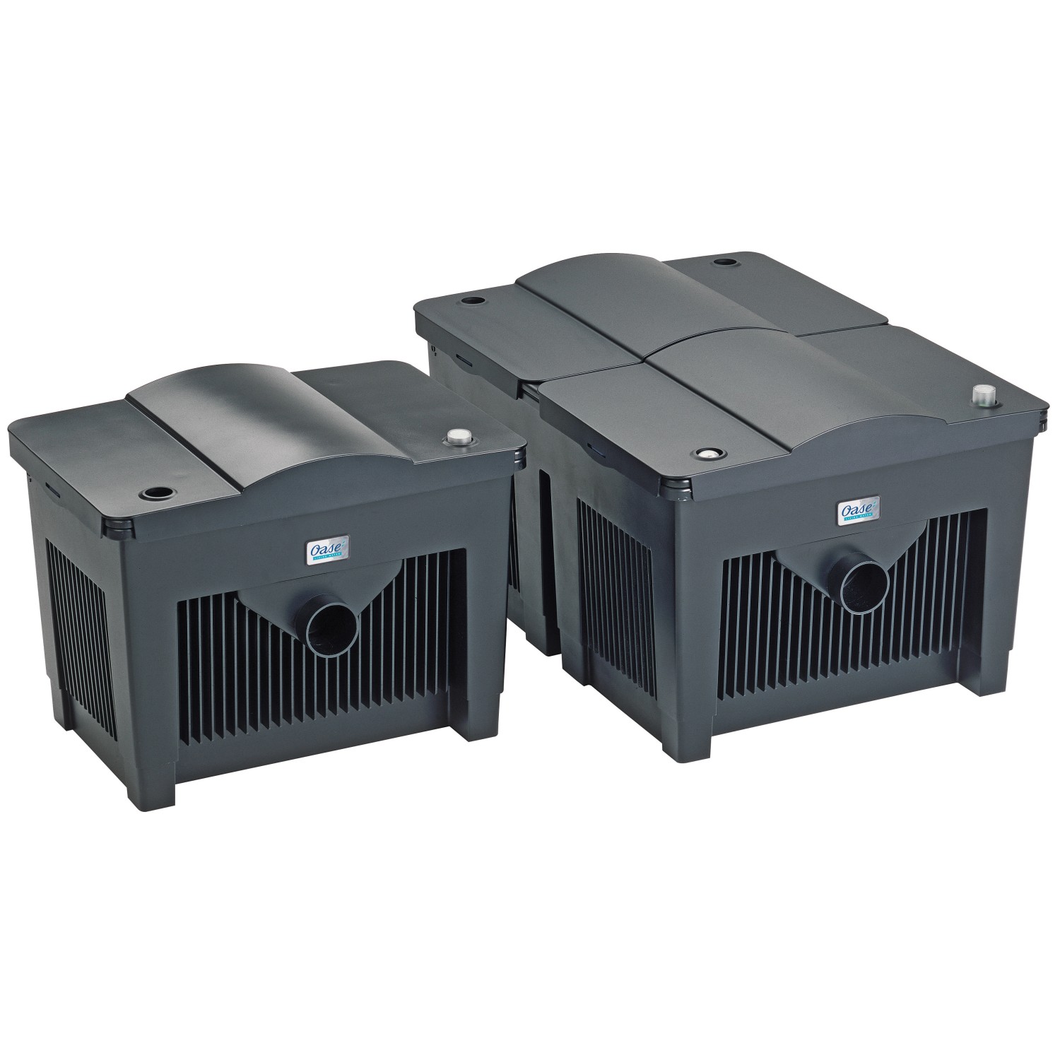 Oase BioSmart 18000 Durchlauffilter für Gartenteiche, zuverlässige Teichfilter mit einfacher Wartung.