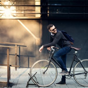 Relaxdays Fahrradständer Stahl Schwarz Pulverbeschichtet für 2 Fahrräder 57 cm x 60,5 cm x 55 cm 4,4 kg
