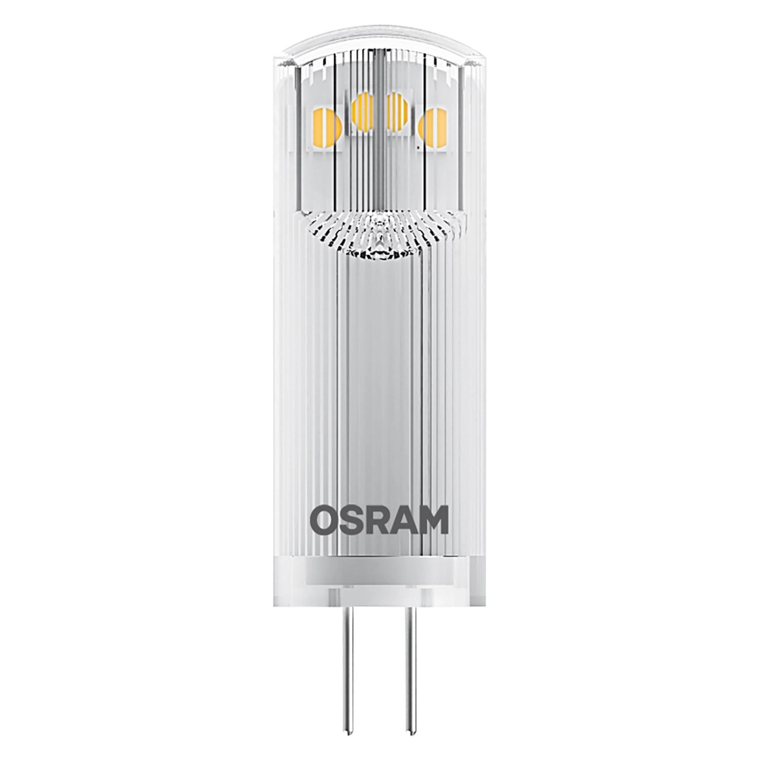 Osram LED-Lampe Classic oval Klar G4, 1,8W 200 lm Warmweiß 3er-Pack