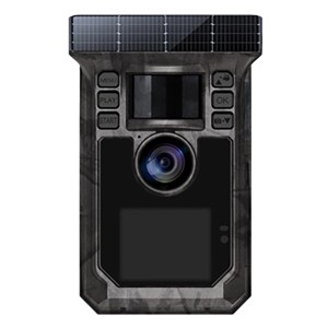 Technaxx Solar-Wifi-Wildcam TX-326 zur Tier- und Hausüberwachung mit Solarpanel.