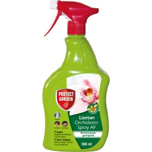 Protect Garden Lizetan Orchideen-Spray gegen Spinnmilben und Schädlinge, 500ml Pumpspray.